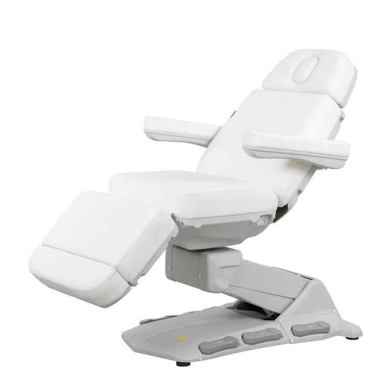 Elektrisk behandlingsstol med varme og rotation, Maxi Cozy HT, Hvid