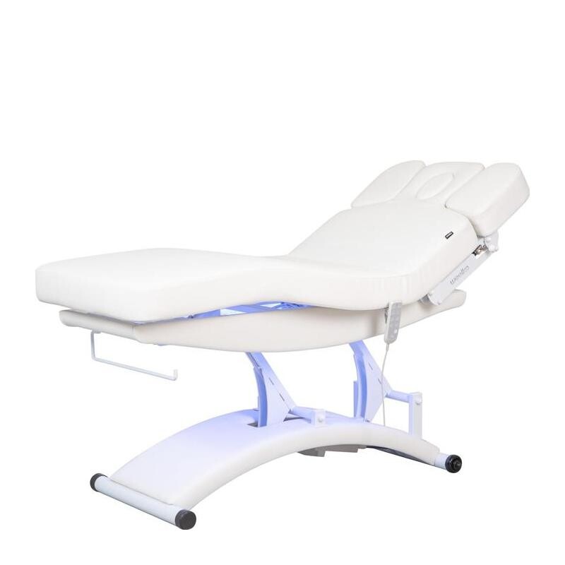 Elektrisk spa- og behandlingsleje, Tal, Hvid