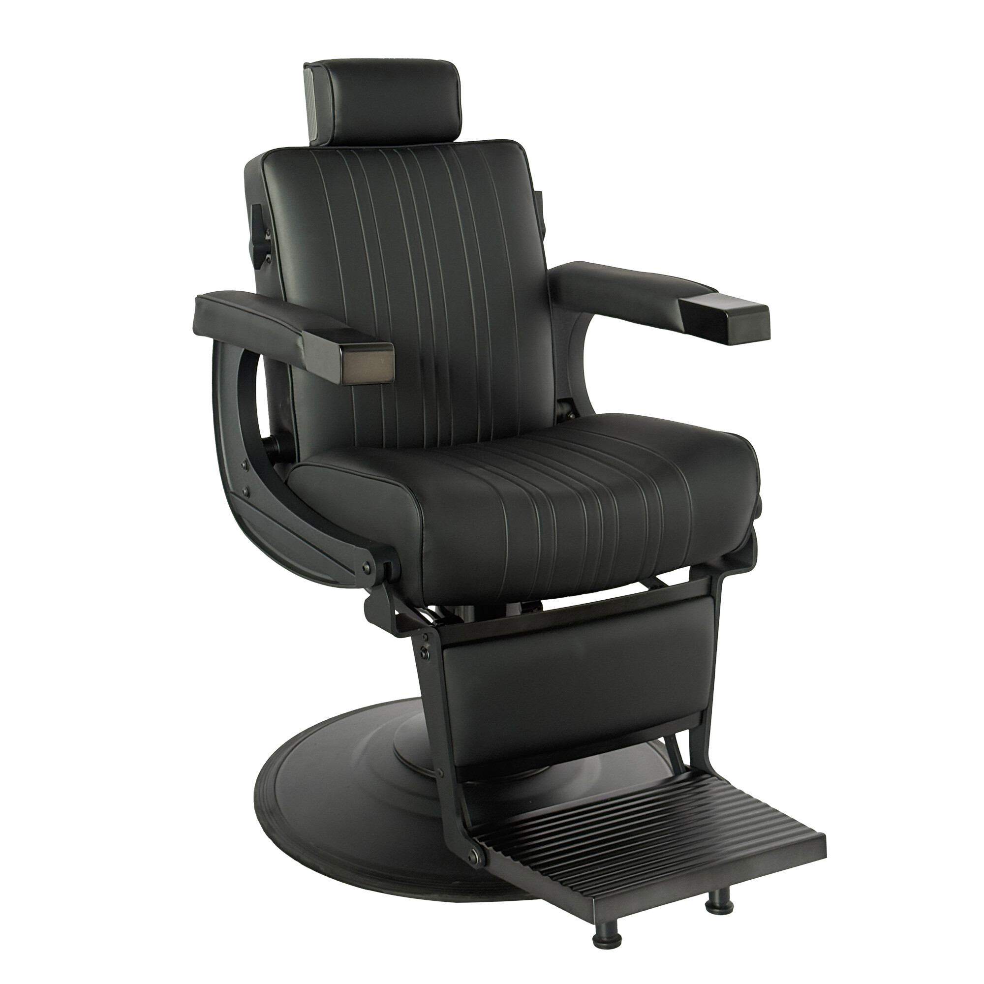 Barberstol, Lever, Sort