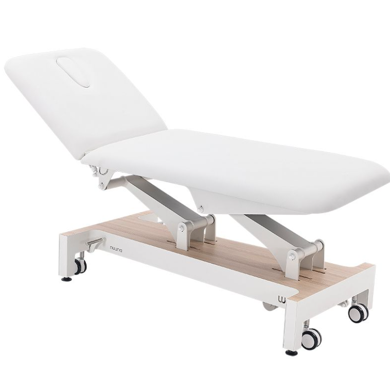Behandlingsseng til skønhed og spa, Nuuna Sense 2 Large, Hvid