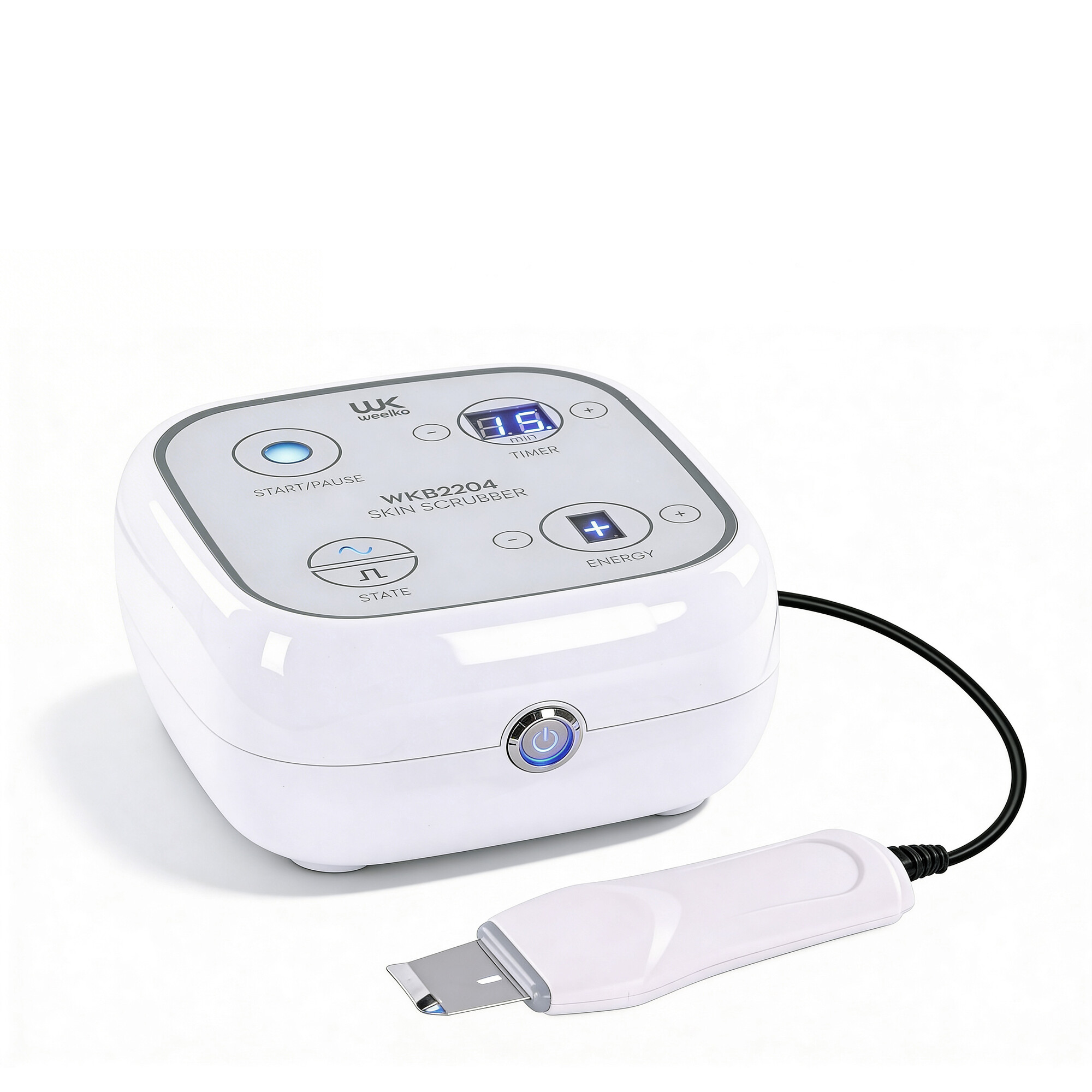 Skin scrubber med ultralydsspatel, Bequipment Scrubber