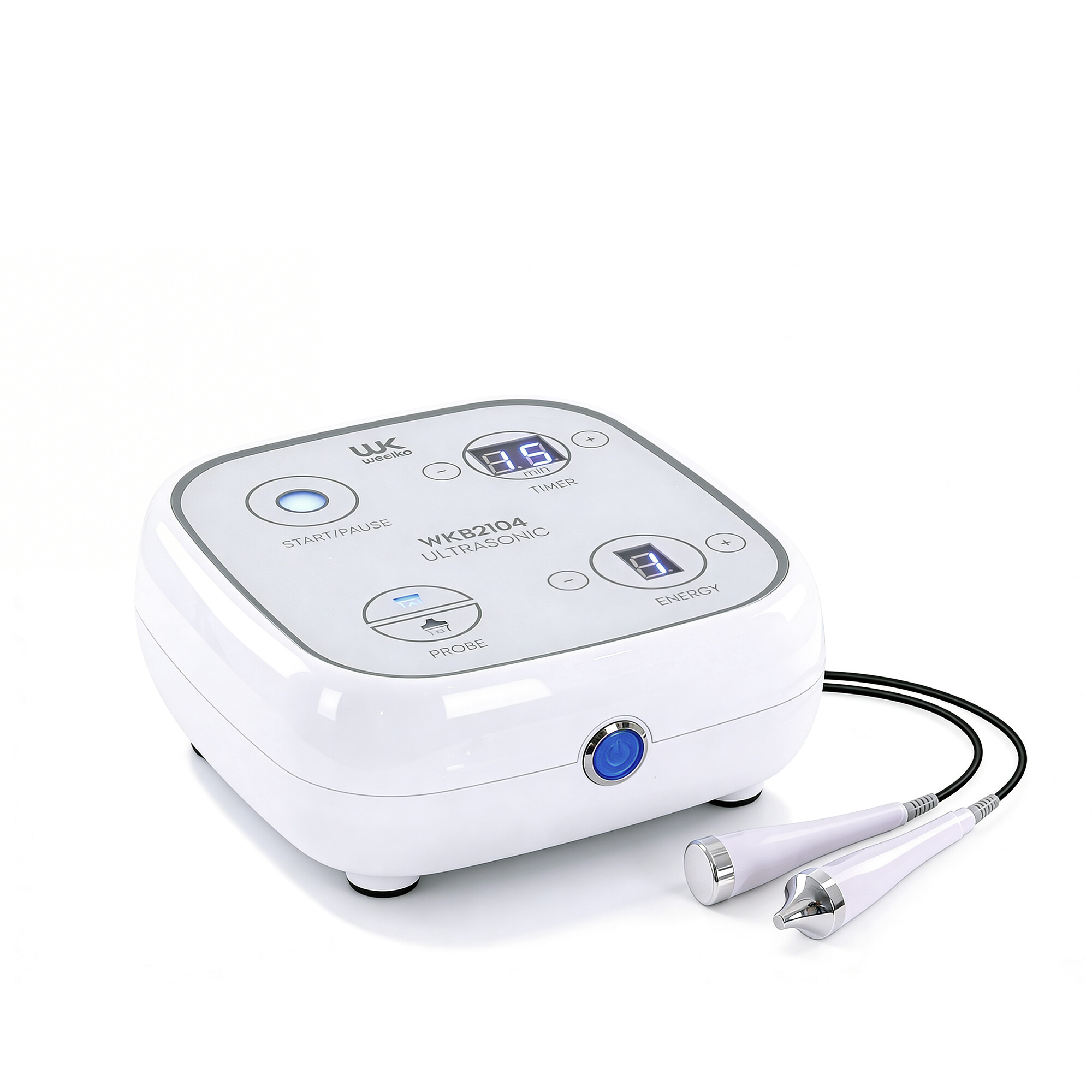 Ultralydsapparat til ansigt med 2 prober, Bequipment Ultrasound