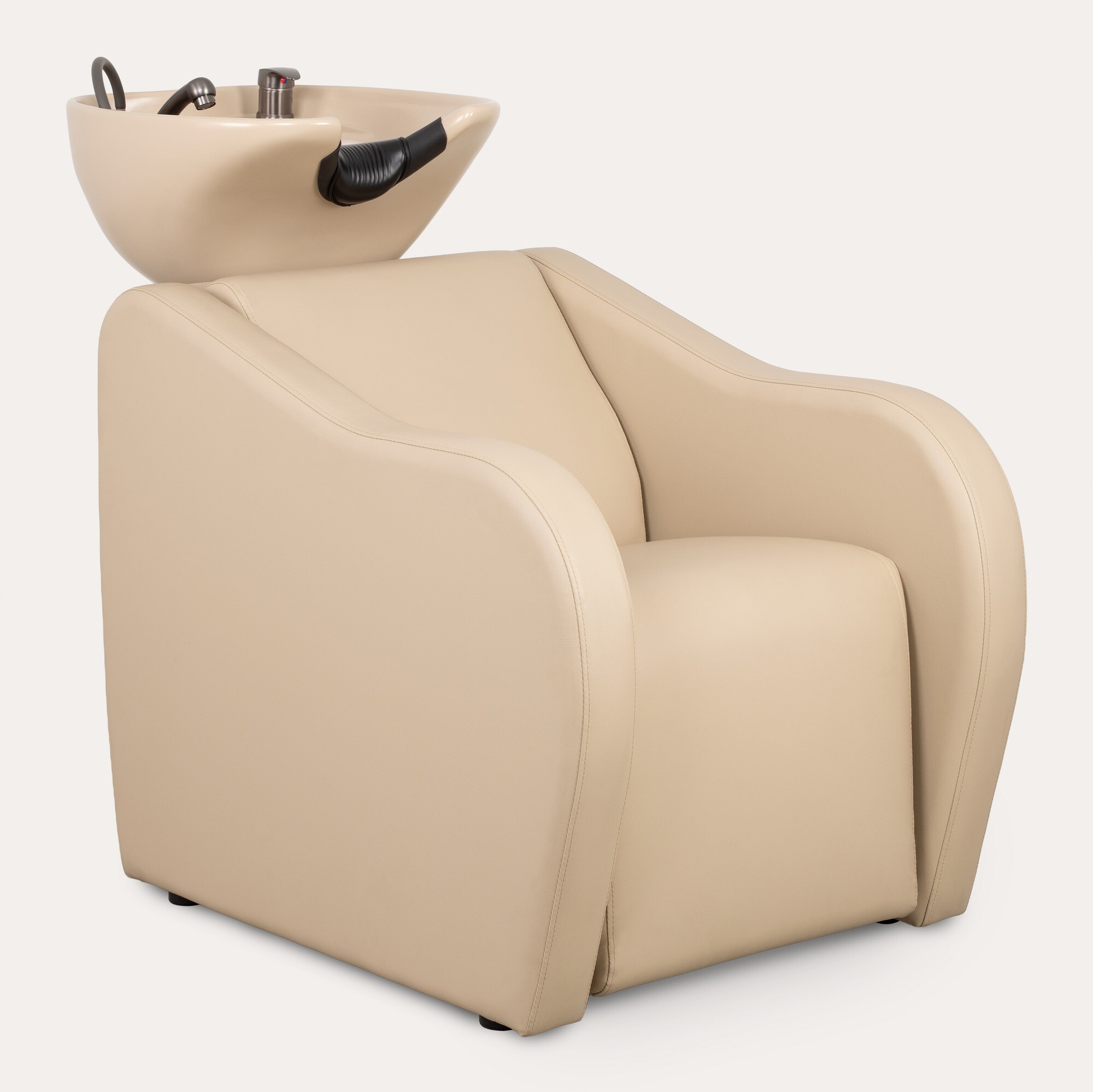 Vaskestol uden fodstøtte, Velaris, Beige