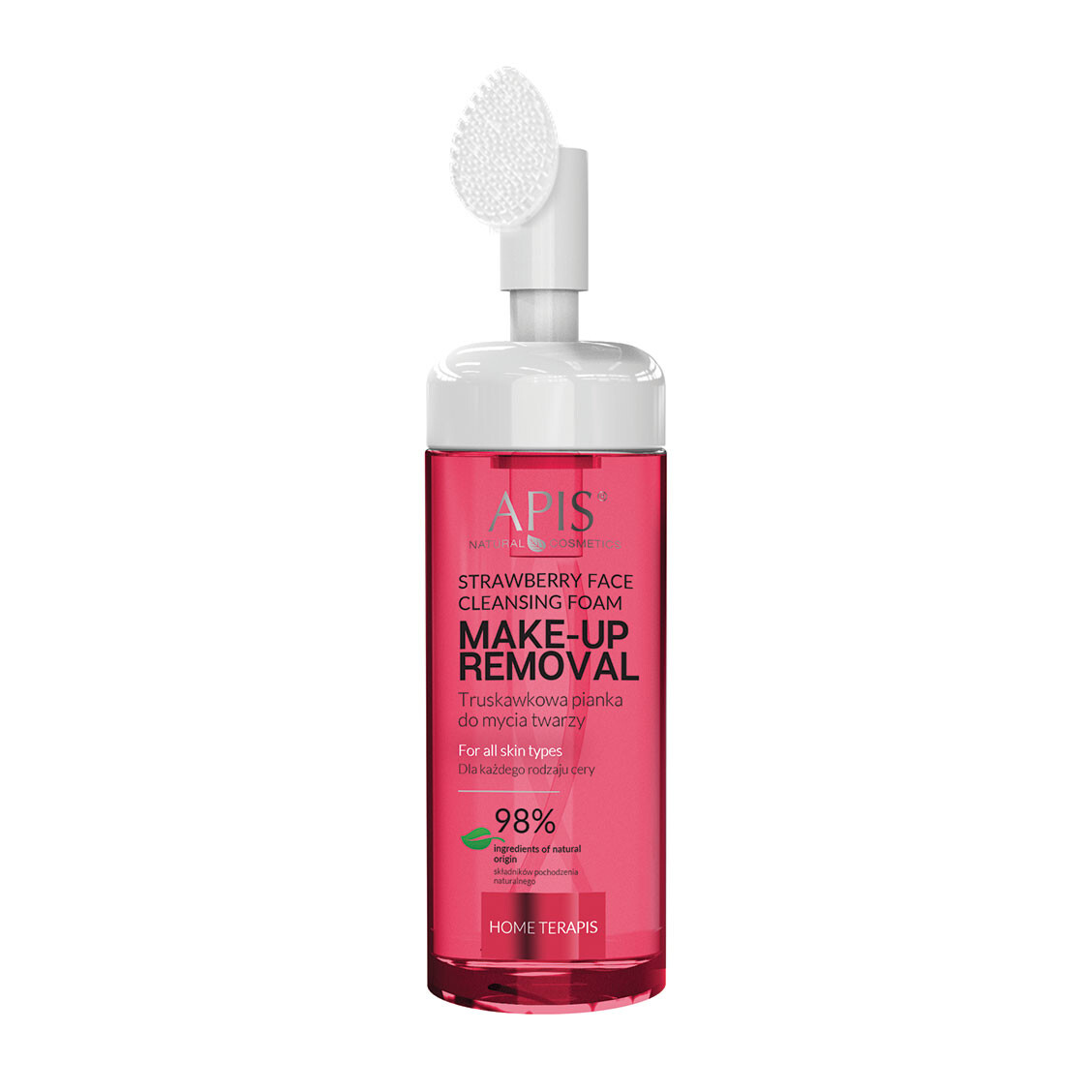 Apis Strawberry Facial Cleansing Foam renseskum til ansigtet 150 ml