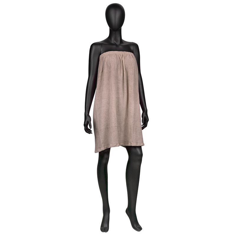Frottékappe til klinik beige, 70 x 150 cm