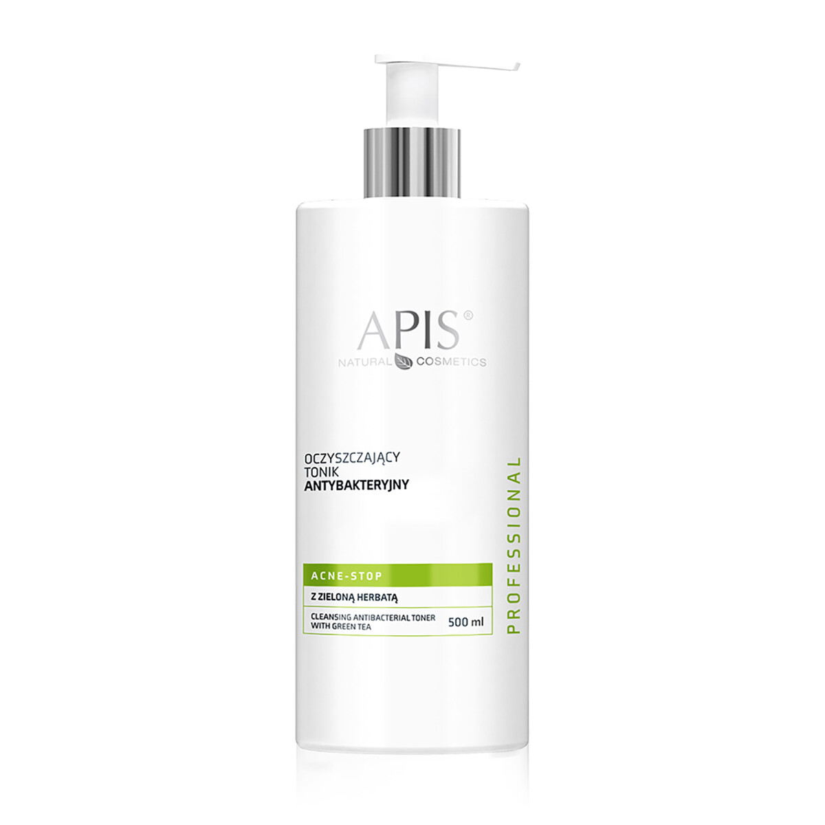 Apis Acne-Stop rensende ansigtsvand med grøn te 500 ml