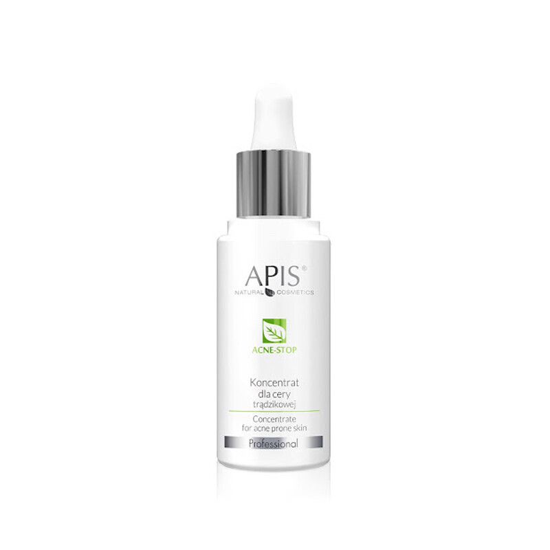 Apis Acne-Stop Concentrate koncentrat til fedtet og acne-tilbøjelig hud 30 ml