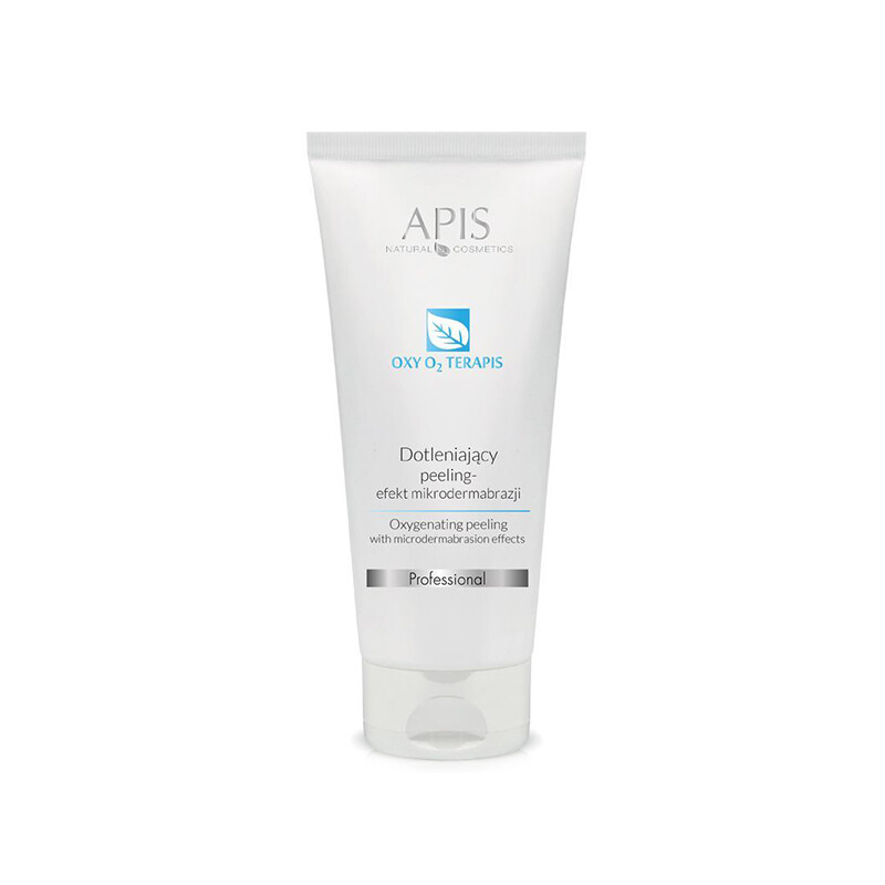 Apis Oxygenating Peeling cremet ansigtspeeling med mikrodermabrasionseffekt 200 ml