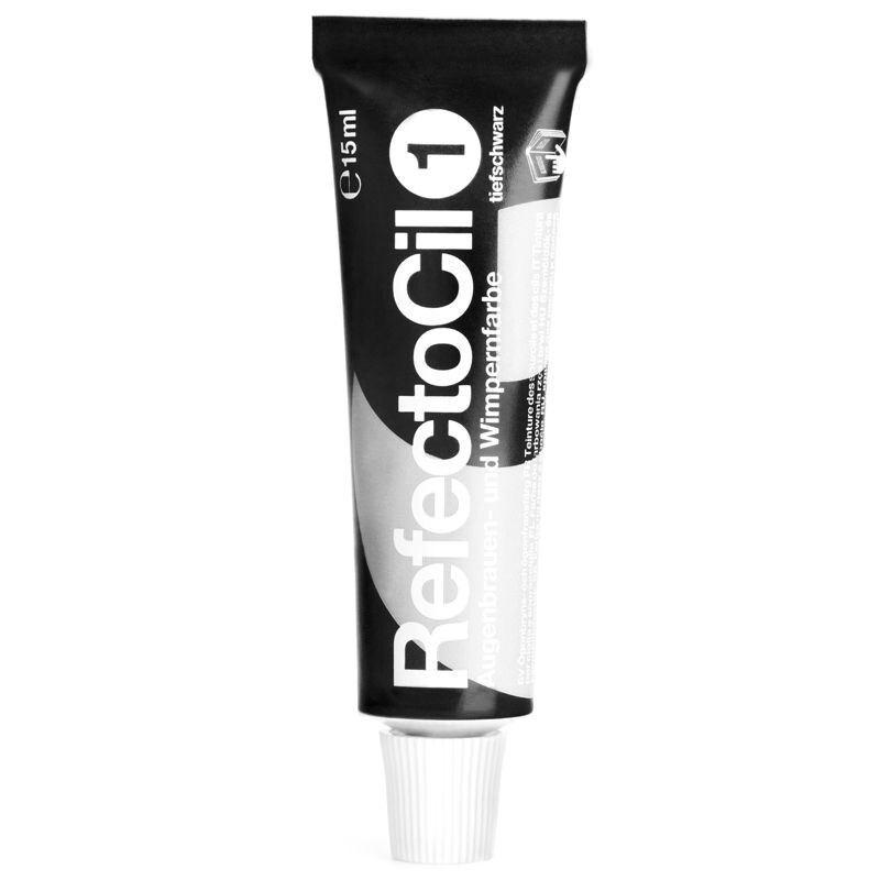 RefectoCil 1 Black gelhenna til bryn og vipper, sort 15 ml