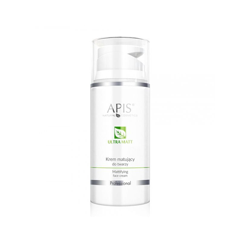 Apis Ultra Matt Mattifying Cream matterende ansigtscreme med gærekstrakt 100 ml