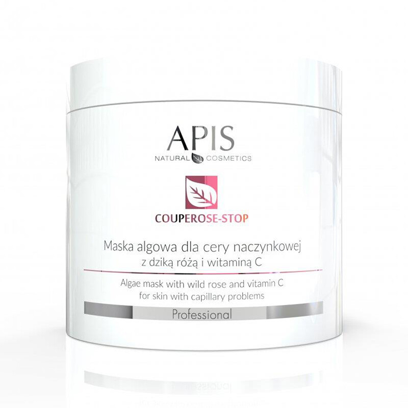 Apis Couperose-Stop algemaske med vildrose og C-vitamin 250 g