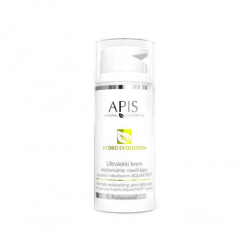 Apis Hydro Evolution ultralet fugtgivende creme med pære og rabarber 100 ml