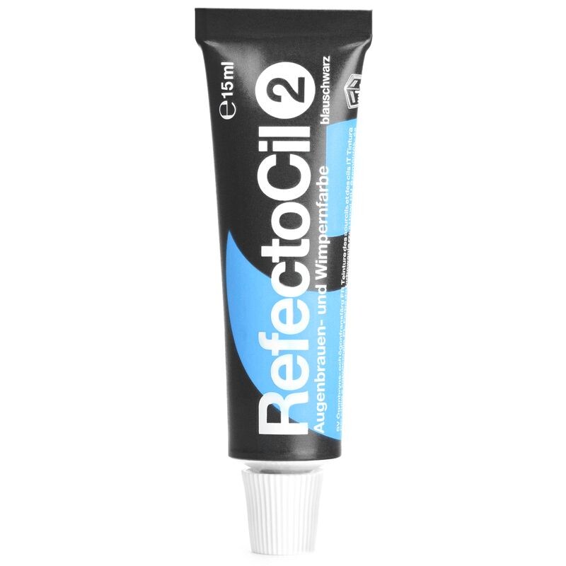 RefectoCil 2 Blue-Black gelhenna til bryn og vipper, blåsort 15 ml