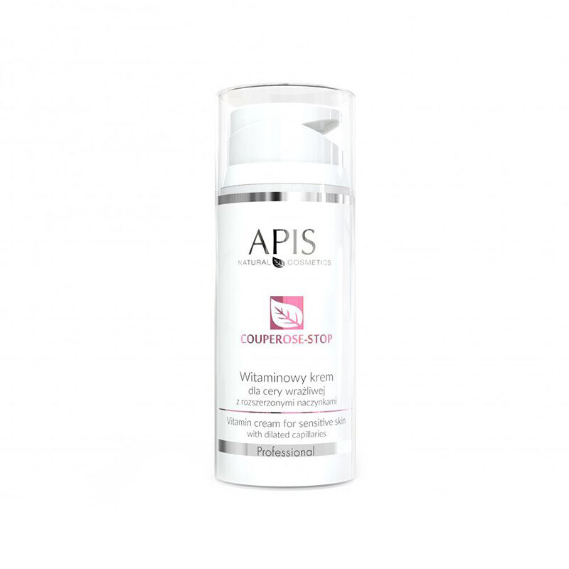 Apis Couperose-Stop Vitamin Cream vitamincreme til sensitiv hud med tendens til rødme 100 ml
