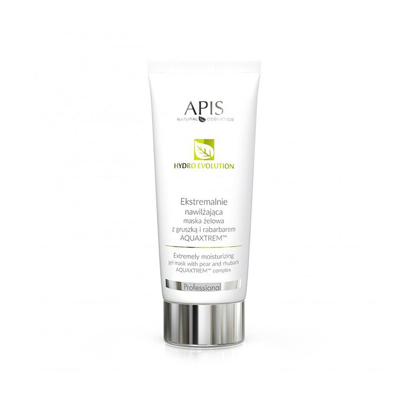 Apis Hydro Evolution fugtgivende gelmaske med pære og rabarber 200 ml