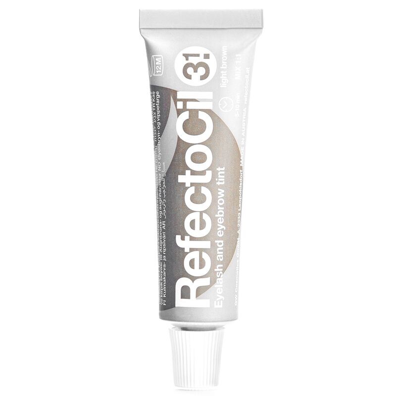 RefectoCil 3.1 Light Brown gelhenna til bryn og vipper, lysebrun 15 ml