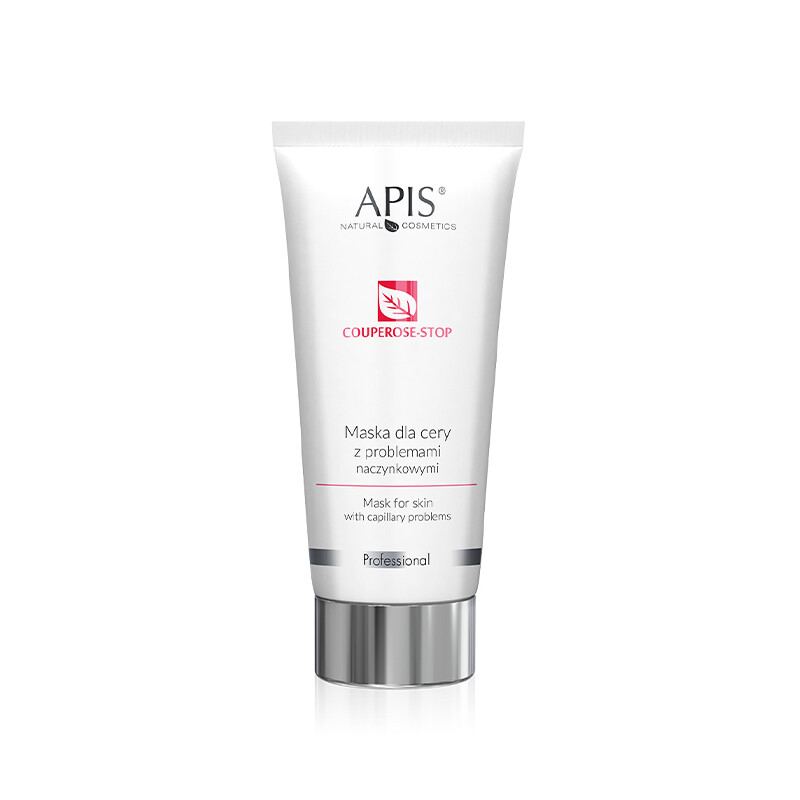 Apis Couperose-Stop maske med C-vitamin til hud med synlige blodkar 200 ml