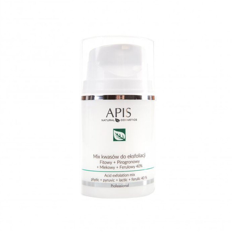 Apis Mix of Acids fytin-, pyrodrue-, mælke- og ferulasyre 40 % til professionel brug 50 ml