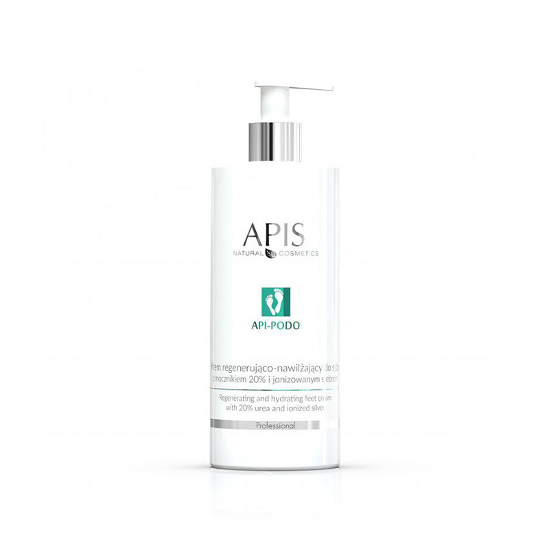 Apis Api-Podo fugtgivende fodcreme med urea og sølvioner 500 ml