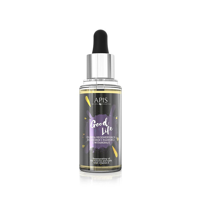 Apis Good Life plejende olie til neglebånd og negle med E-vitamin 30 ml