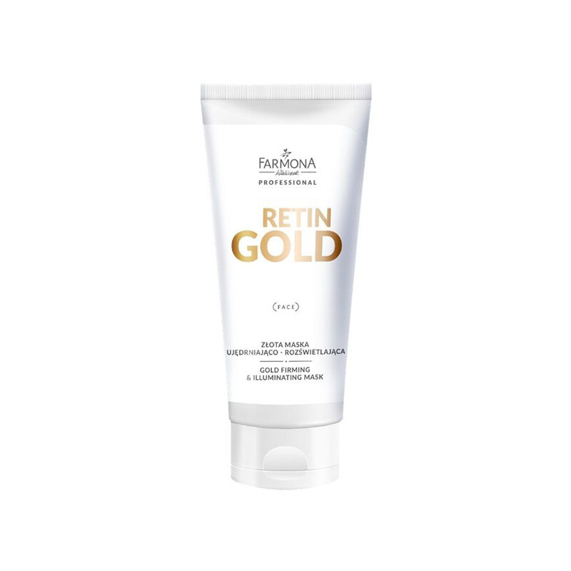 Farmona Retin Gold opstrammende og lysnende guldmaske 200 ml