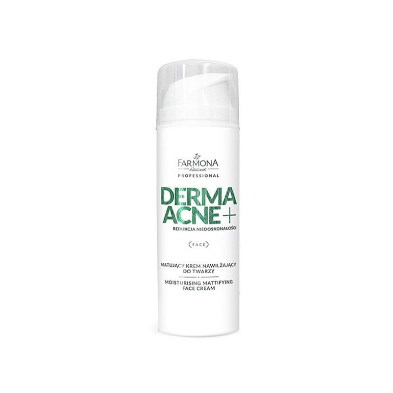 Farmona Dermaacne+ matterende fugtighedscreme til fedtet hud 150 ml