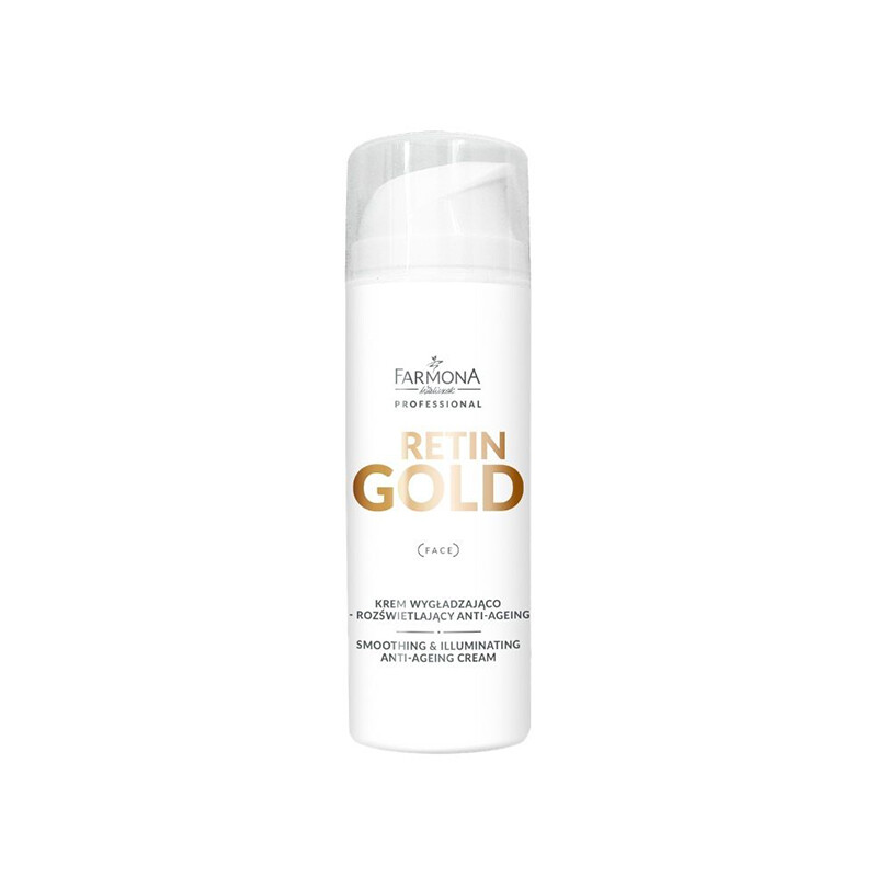 Farmona Retin Gold udglattende og lysnende anti-age-creme 150 ml