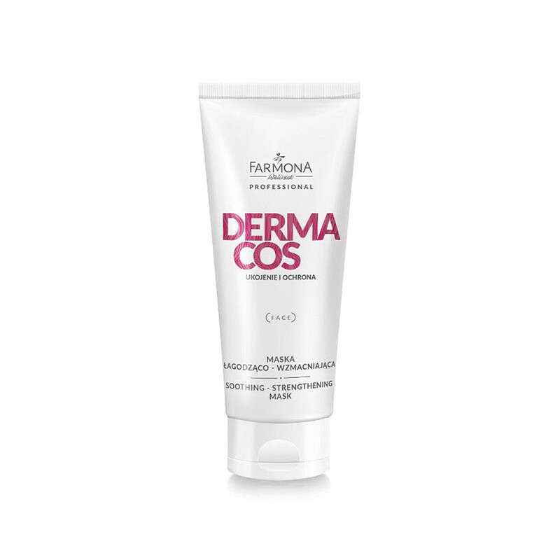 Farmona Dermacos beroligende og styrkende maske til sensitiv hud med tendens til rødme 200 ml