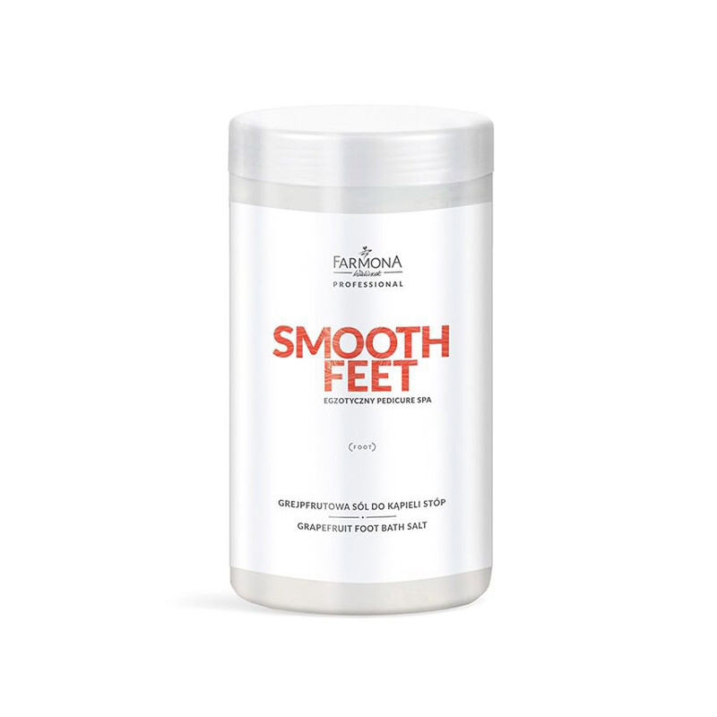 Farmona Smooth Feet fodbadsalt med grapefrugt 1250 g