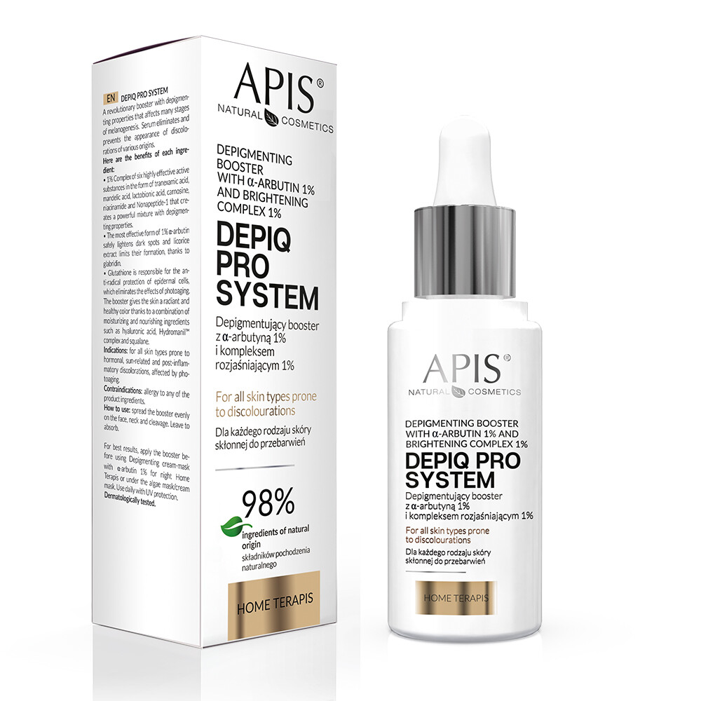 Apis Depiq Pro System Depigmenting Booster booster med -arbutin 1 % 30 ml