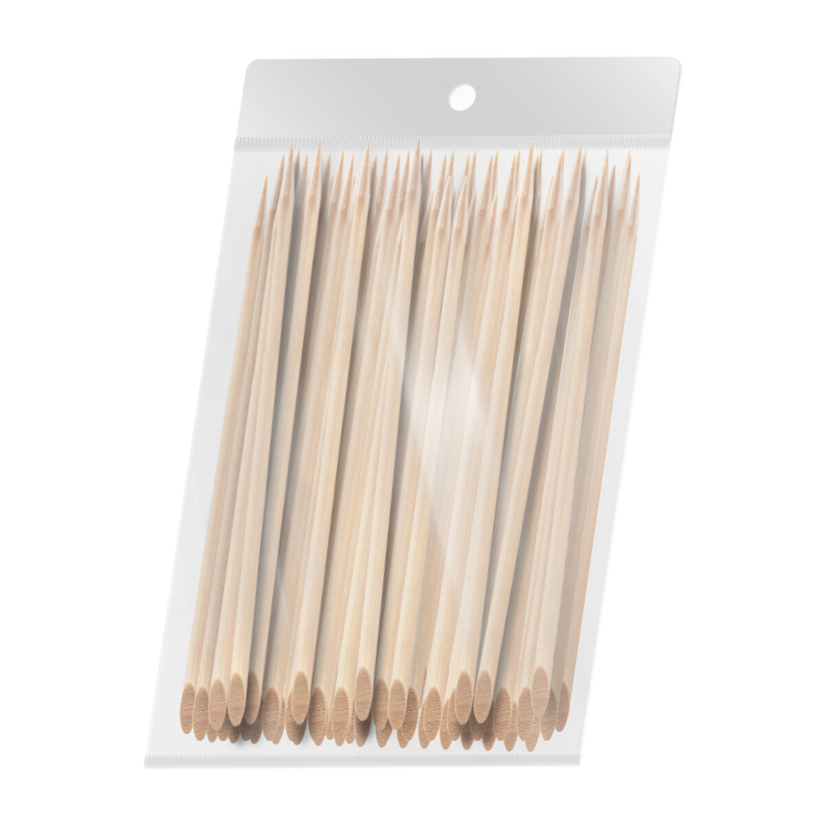 Activeshop OCHO NAILS Neglebåndspinde i træ 15 cm 100 stk.