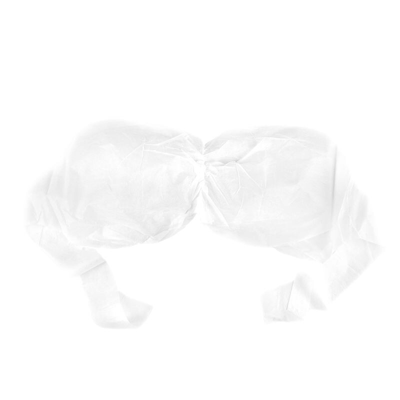Engangs-bh i non-woven hvid, 10 stk.