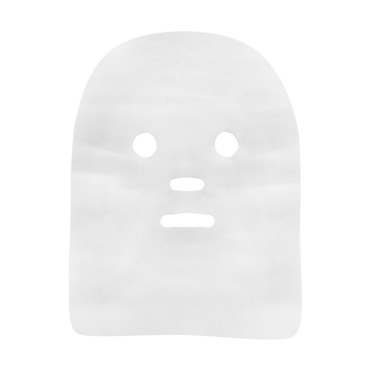 Ansigtsmasker af bomuldsgaze 25 x 36 cm til ansigtsbehandlinger, 100 stk.