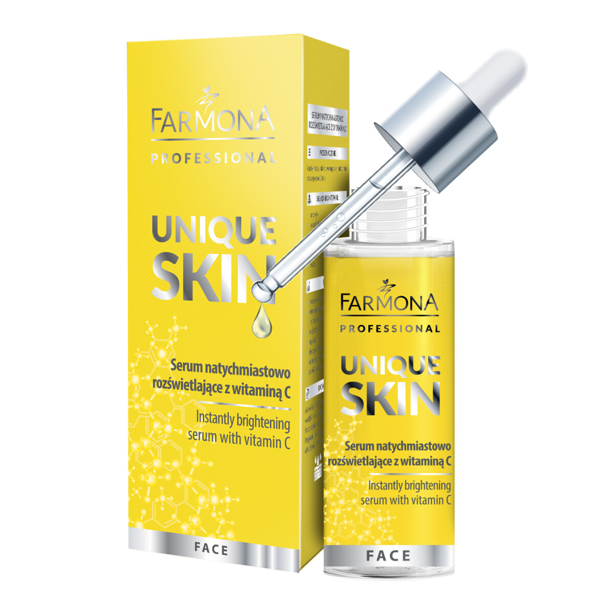 Farmona Unique Skin Instantly Illuminating Serum Vitamin C lysnende serum med C-vitamin 30 ml