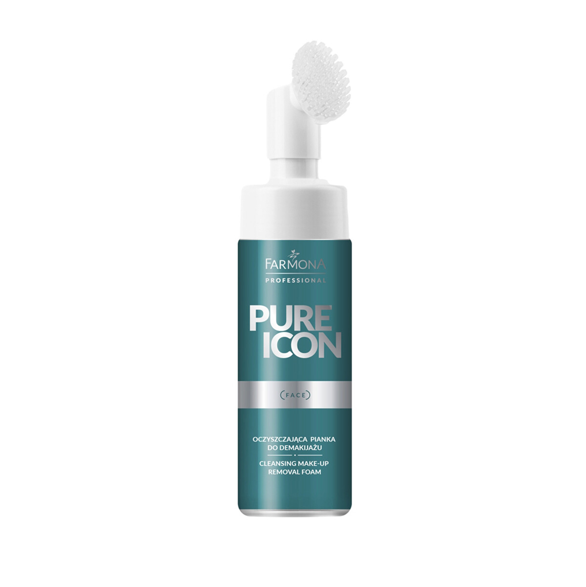 Farmona Pure Icon rensende makeupfjernerskum med silikonebørste 150 ml