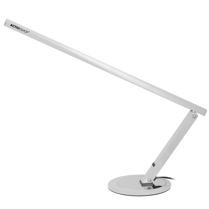 Activeshop Slim LED skrivebordslampe i aluminium 8,4 W, sølv