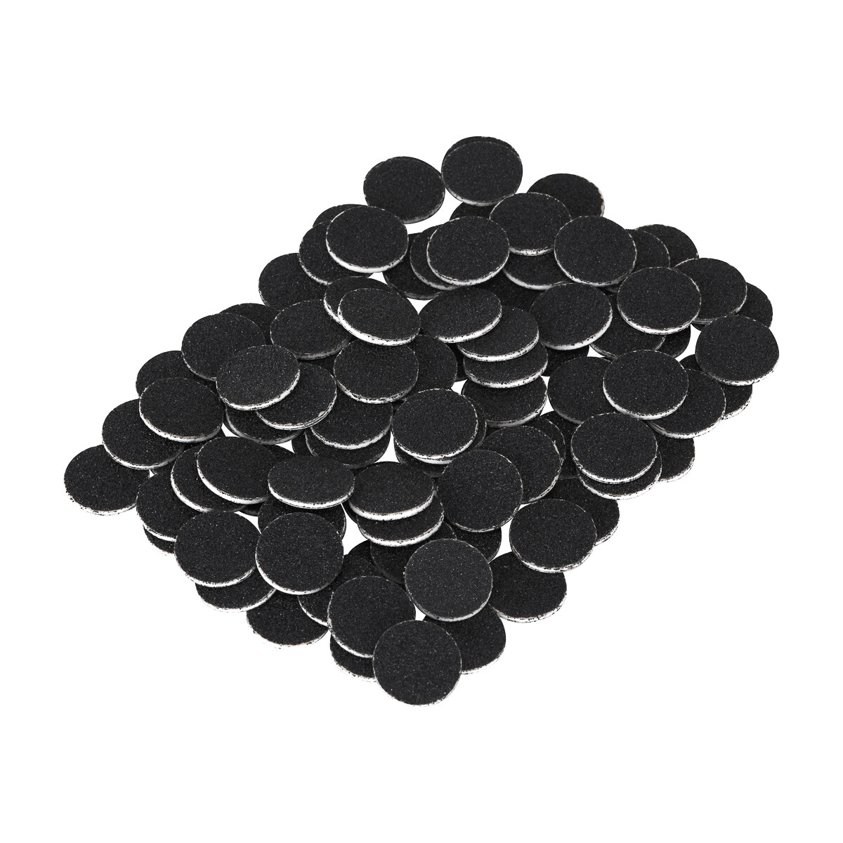 EXO Poddisk slibepads 15 mm korn 100 selvklæbende engangsslibepapir, 100 stk.