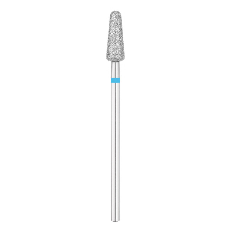 EXO PRO diamantfræser dråbe Ø 4,5 mm bit til neglefræser, medium (blå)