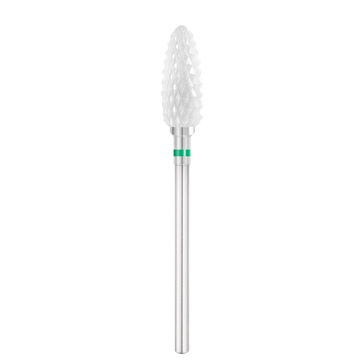 EXO PRO keramisk fræser, oval Ø6,0 mm bit til neglefræser, grov (grøn)