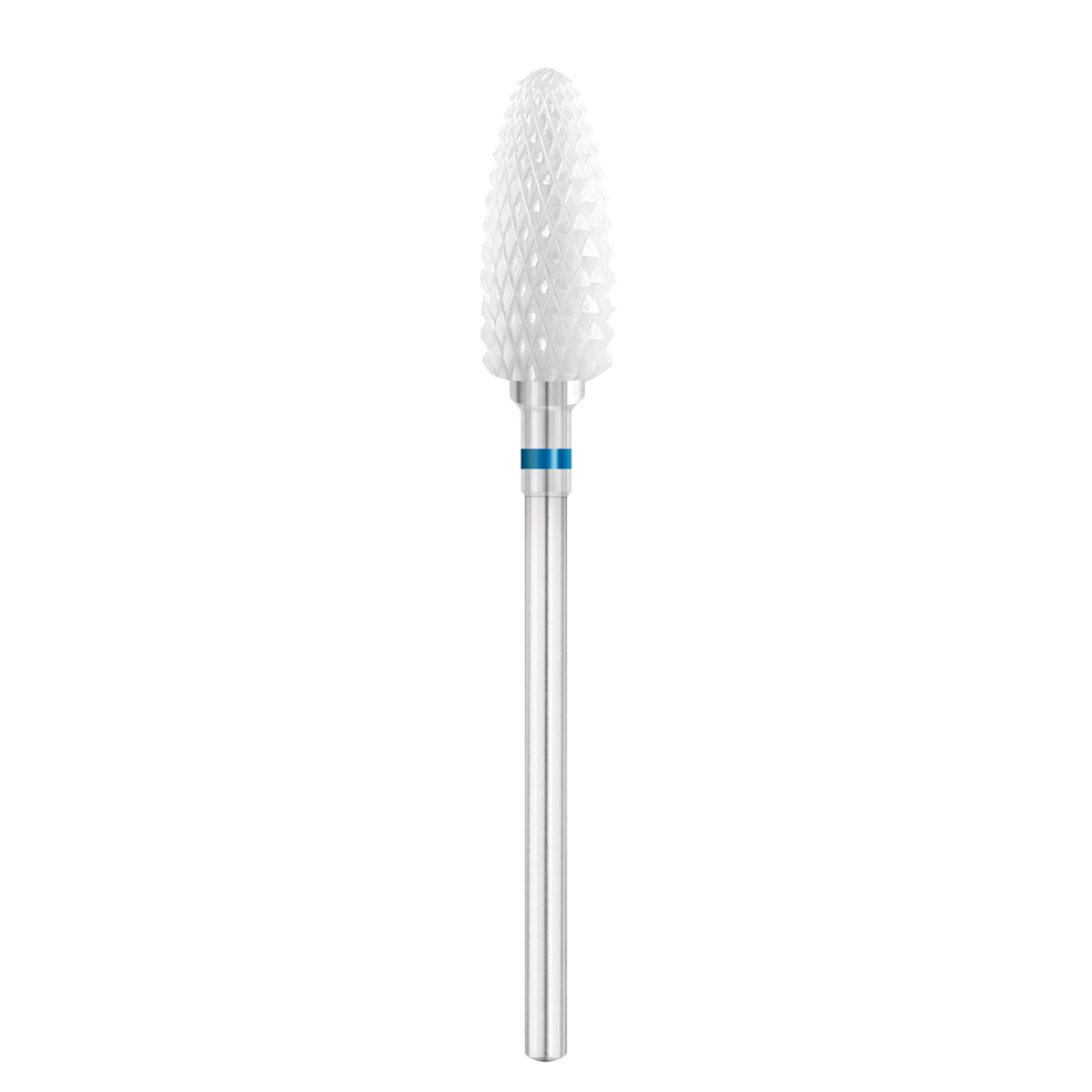 EXO PRO keramisk fræser, oval Ø6,0 mm bit til neglefræser, medium (blå)