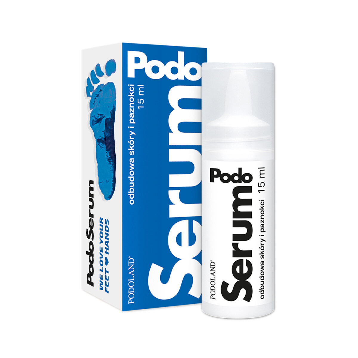 Podoland PodoSerum plejende serum til negle og neglebånd 15 ml