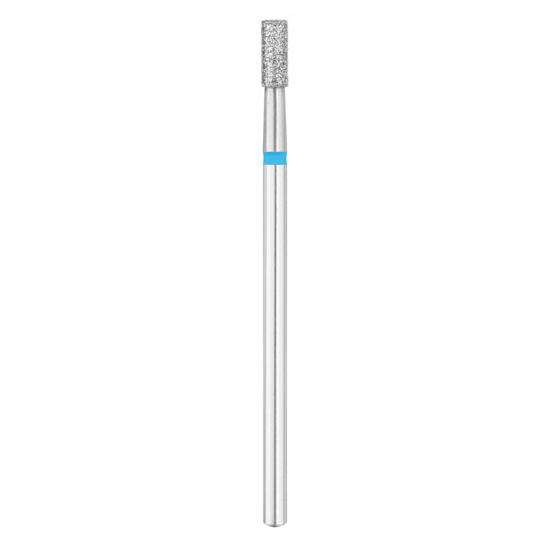 EXO PRO diamantfræser, cylinder Ø1,8 mm bit til neglefræser, medium (blå)