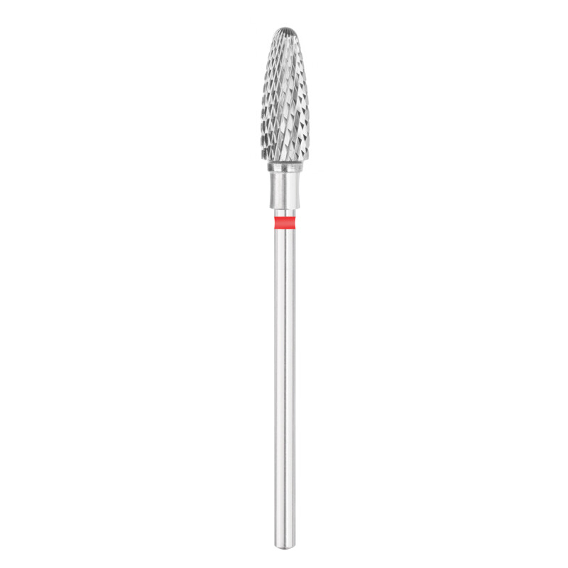 EXO Pro hårdmetalfræser, oval Ø 5,0 mm, L 13,0 mm, fin (rød)