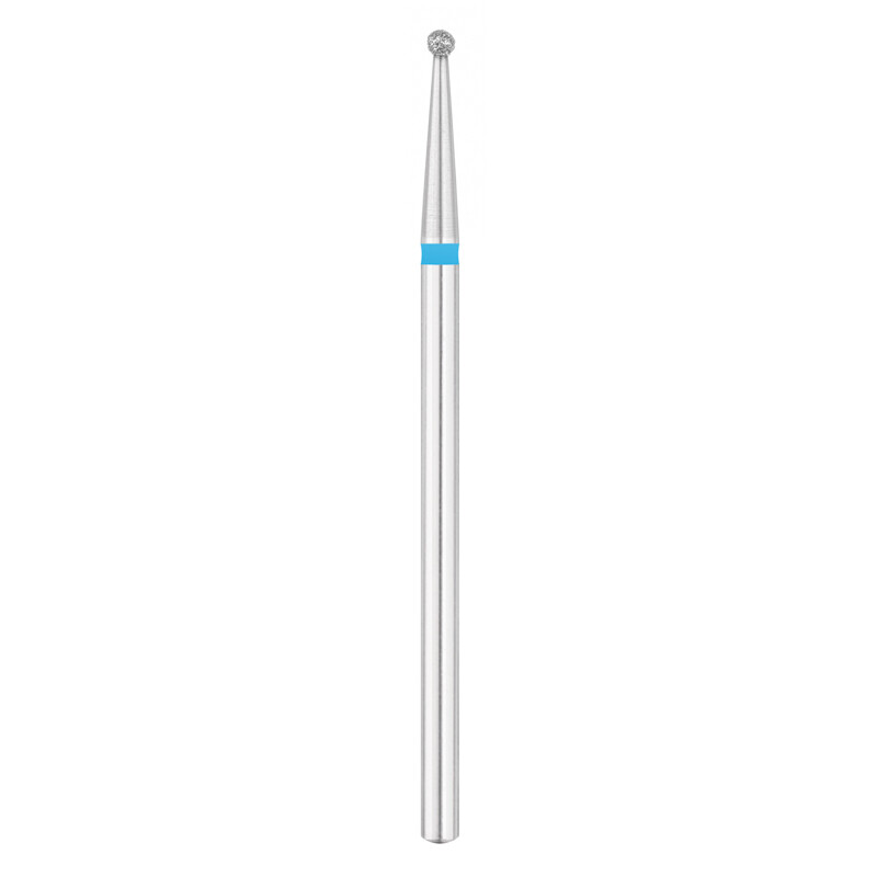 EXO PRO diamantkugle 1,6 mm fræserbit til neglefræser, medium (blå)