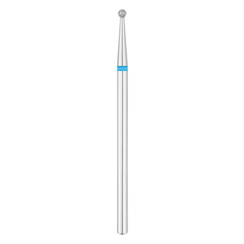 EXO PRO diamantkugle 1,8 mm fræserbit til neglefræser, medium (blå)