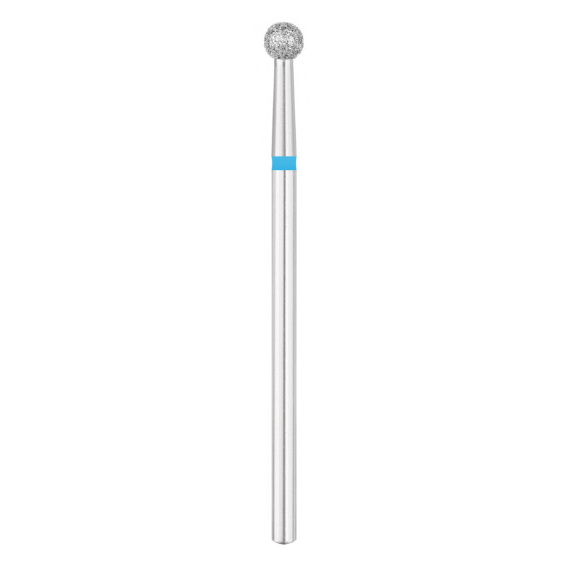 EXO PRO diamantkugle 3,5 mm fræserbit til neglefræser, medium (blå)