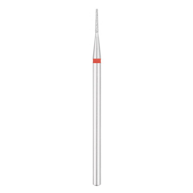 EXO PRO diamantkegle 1,0 mm fræserbit til neglefræser, fin (rød)
