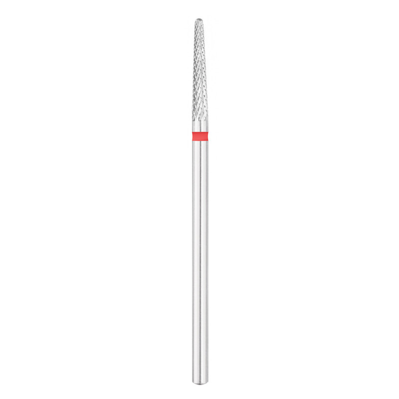 EXO Pro hårdmetalfræser, kegle Ø 2,3 mm, L 14,0 mm, fin (rød)
