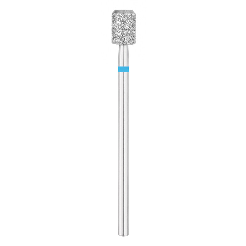 EXO PRO diamantcylinder 5,0 mm fræserbit til neglefræser, medium (blå)