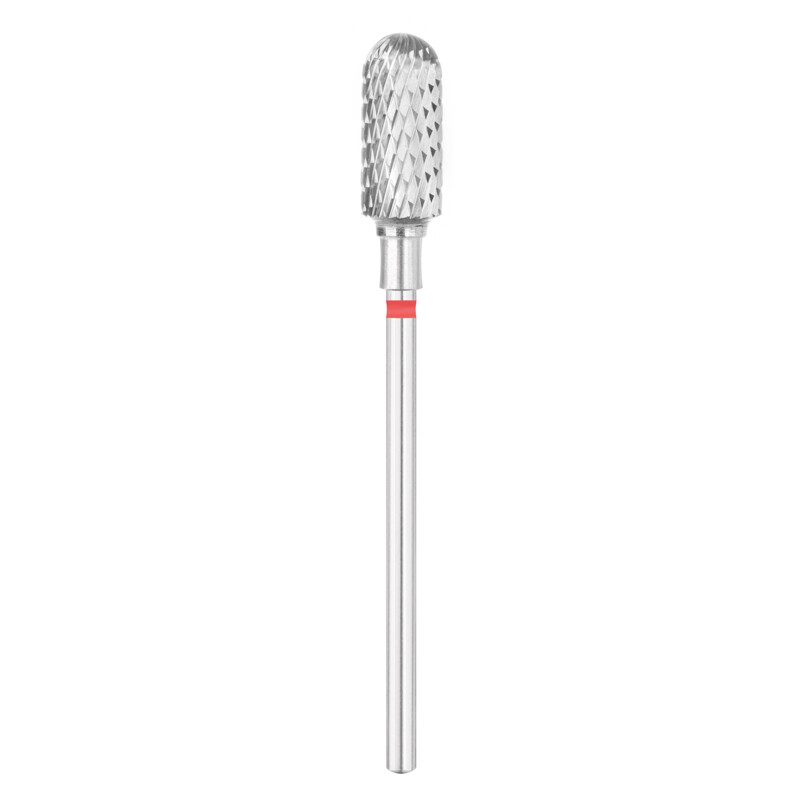 EXO Pro hårdmetalfræser, afrundet cylinder Ø 6,0 mm, L 14,0 mm, fin (rød)